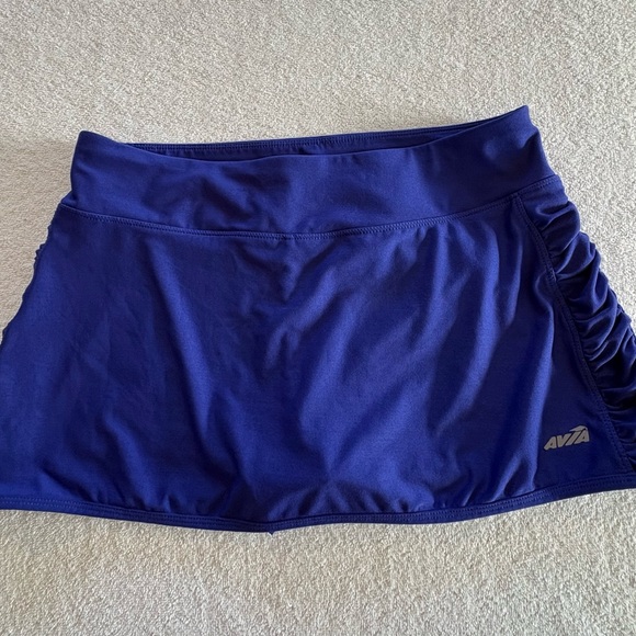 Avia Pants - Avia Purple Ruched Athletic Skirt Skort Size M